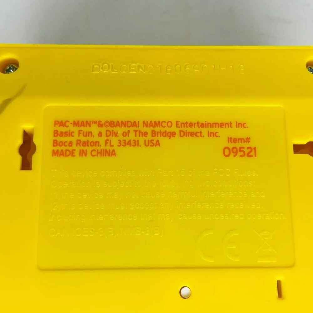 Bandai‎ Namco PACMAN Retro Mini Arcade Handheld Game Classic Tested